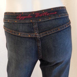 Apple Bottoms SIZE 2  DESIGNER HOT JEWELED JEANS